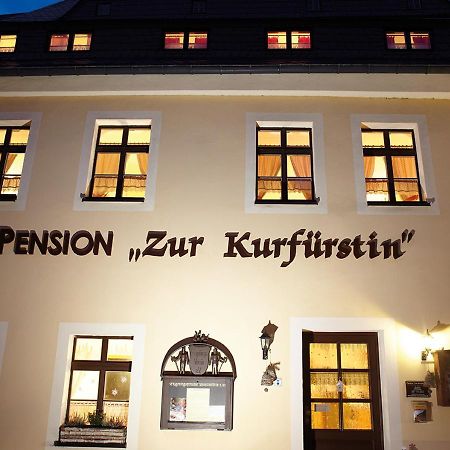 Pension Zur Kurfuerstin Wolkenstein Eksteriør billede