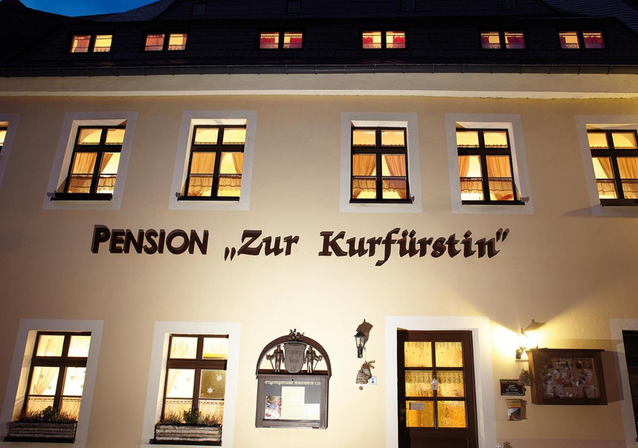 Pension Zur Kurfuerstin Wolkenstein Eksteriør billede